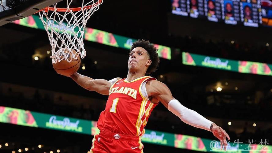 老鹰客场力克奇才 杰伦·约翰逊斩获连续三双